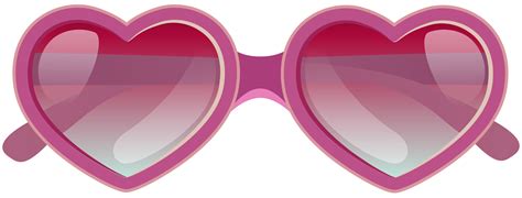 Aviator sunglasses Clip art - Pink Heart Sunglasses PNG Clipart Image png download - 6127*2327 ...