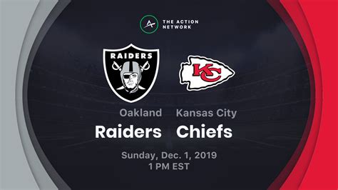 Raiders vs. Chiefs Betting Odds, Predictions & Picks (December 1, 2019)