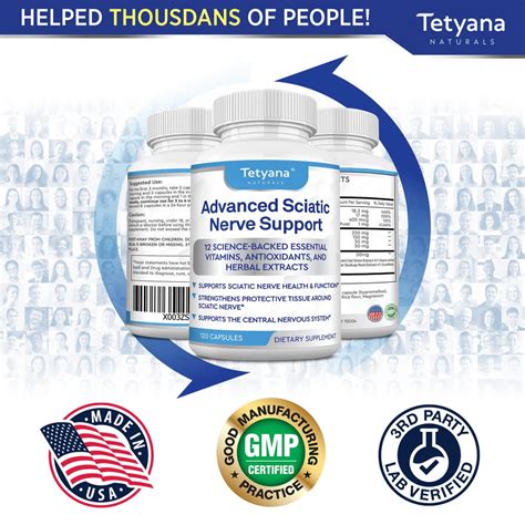 Advanced Sciatic Nerve Support: Alpha Palm Vitamin, Alpha Lipoic Acid, – Tetyana Naturals