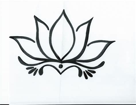 Huge Collection of 'Flower lotus drawing'. Download more than 40 ... | Lotus flower drawing ...