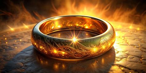 Sauron S Ring of Power from Lord of the Rings Universe Generative AI Stock Illustration ...