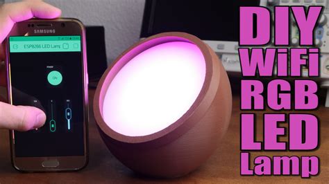 DIY WiFi RGB LED Lamp : 6 Steps (with Pictures) - Instructables