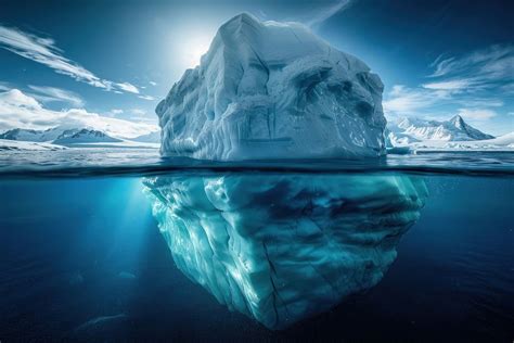 Iceberg And Underwater iceberg underwater | Free Photo - rawpixel