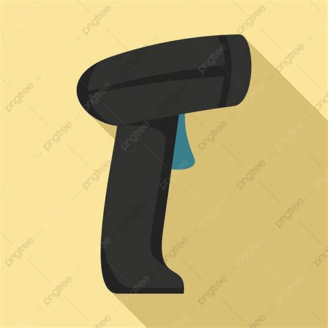 Barcode Scanner Vector Art PNG, Parcel Barcode Scanner Icon, Scanner, Logistics, Distribution ...