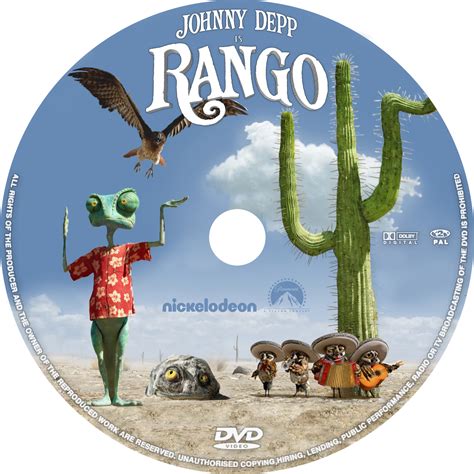 Rango Dvd Cover