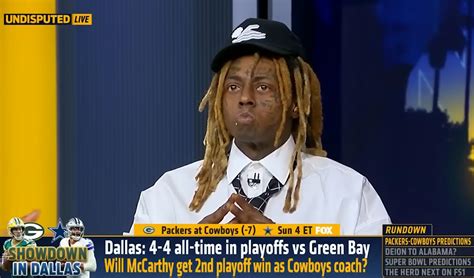 Packers vs. Cowboys: Lil Wayne Confirms He Will Be Attending