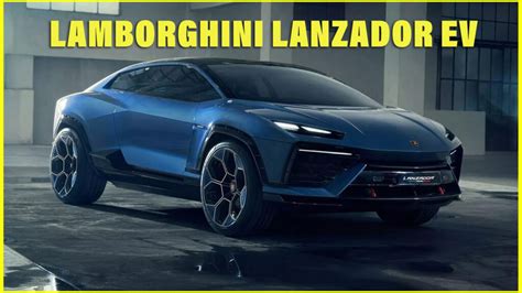 Lamborghini Lanzador Concept: Brand’s First-Ever EV Unveiled In Leaked ...