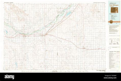 Fort morgan colorado map hi-res stock photography and images - Alamy