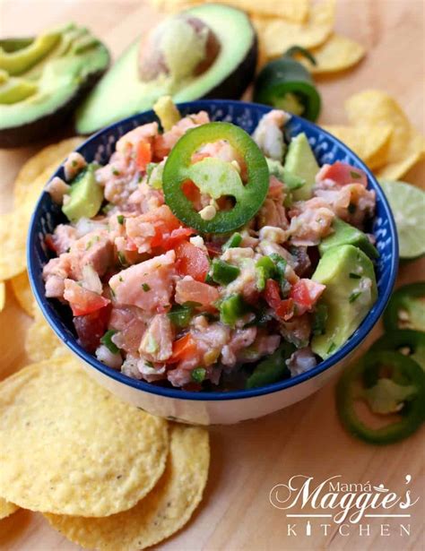 Salmon Ceviche | Mamá Maggie's Kitchen