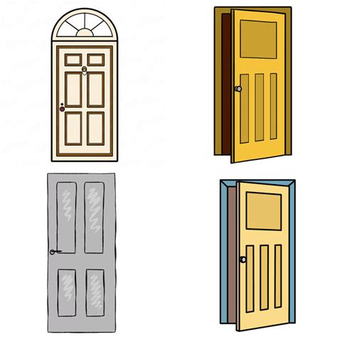 25 Easy Door Drawing Ideas - How to Draw a Door