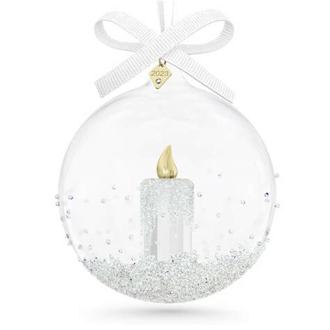 Sterling Collectables: 2023 Swarovski Annual Christmas Ball Crystal ...