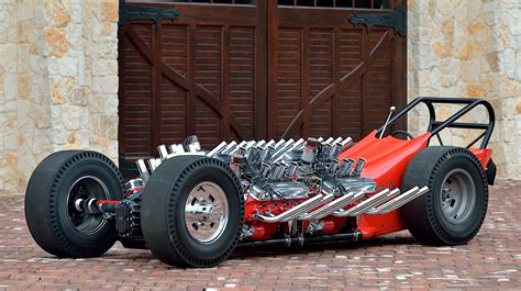 Quad-Engined AWD Showboat Slingshot Dragster Replica Is Insane - autoevolution