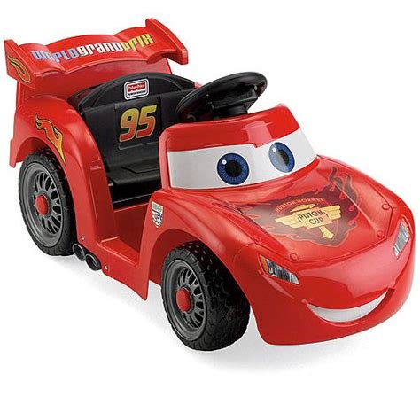 Power Wheels Disney Cars Lil' Lightning McQueen Ride-On - Walmart.com | Lightning mcqueen power ...