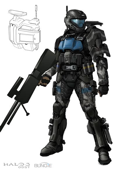 Halo 3: Odst - Pepakura Armor