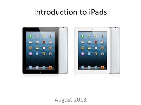 Basic iPad Tips & Tricks