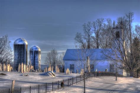 Vermont Snow Scene Photograph by Joann Vitali