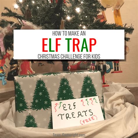 How To Make an Elf Trap: Christmas Challenge for Kids