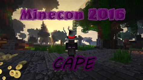 Das MINECON 2016 Cape! - YouTube