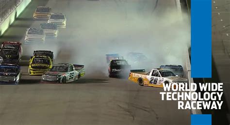 Multiple Truck Series playoff drivers collected in wreck during the ...