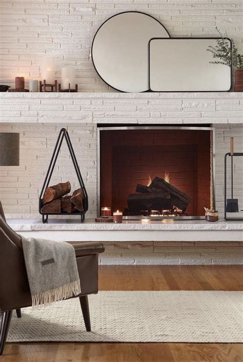 Modern Firewood Holder Round-Up (Simply Grove) | Home fireplace ...