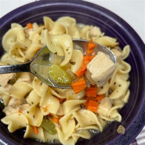 Low Sodium Chicken Noodle Soup Kidney Friendly