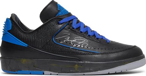 Buy Off-White x Air Jordan 2 Retro Low SP 'Black Varsity Royal' - DJ4375 004 | GOAT