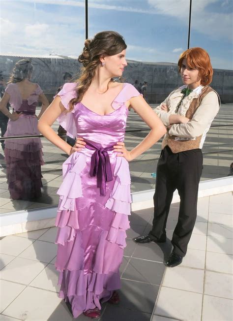 Ron and Hermione at the Yule Ball by ElleRoz on DeviantArt