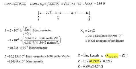 Transmission Line Impedance 3 phase - Electrical Engineering Stack Exchange