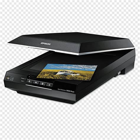 การพิมพ์แบบอิงค์เจ็ท Flatbed Scanner A4 Epson Perfection V600 6400 x ...