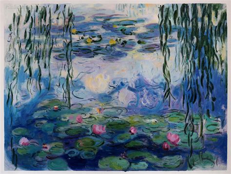 Water Lilies 1916-19 - Claude Monet Paintings