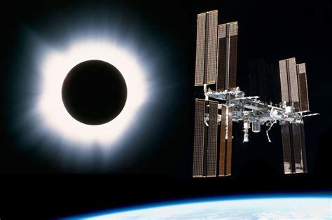 Astronauts on Space Station to Watch Solar Eclipse on Three Orbits of ...