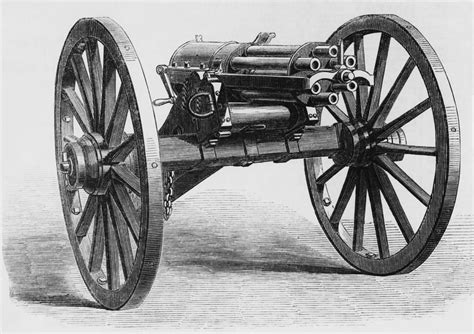 Gatling Gun Photograph by Illustrated London News | Fine Art America