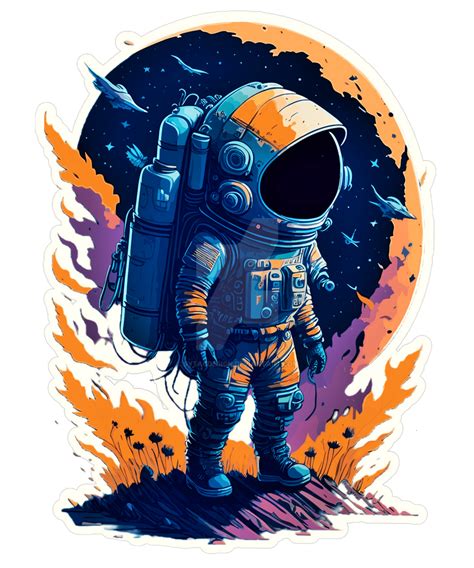 Space Artwork Spacesuit Astronaut Astronaut Planet by sytacdesign on ...