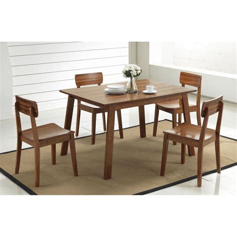 5-Piece Hagen Hardwood Dining Set | Overstock.com | Furniture, Fabindia furniture, Dining chair set