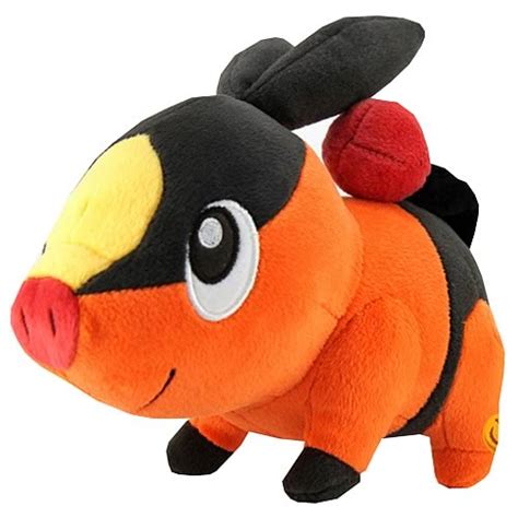 Pokemon Best Wishes 6-Inch Tepig Plush - Entertainment Earth