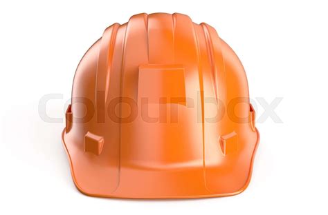 orange Hard Hat | Stock image | Colourbox