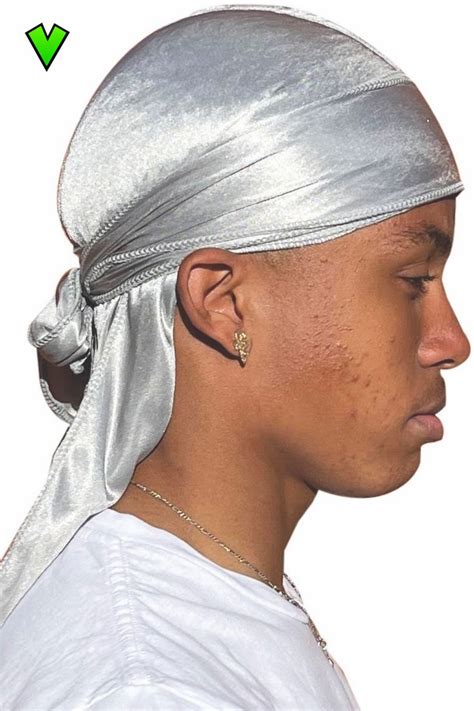 Silky Durag, How to Tie a Durag, Durag Fashion, Hairstyles, DIY Durag, Durag Fashion, Durag ...