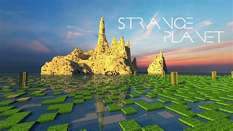 Strange Planet [Survival Map] Minecraft Map