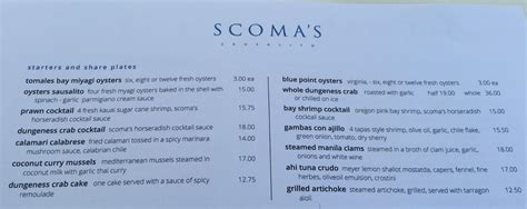 GREAT EATS HAWAII: SCOMA'S - SAUSALITO, CALIFORNIA