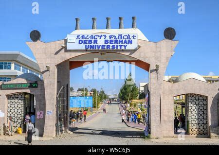 The campus of Debre Berhan University, Debre Berhan, Ethiopia Stock Photo - Alamy