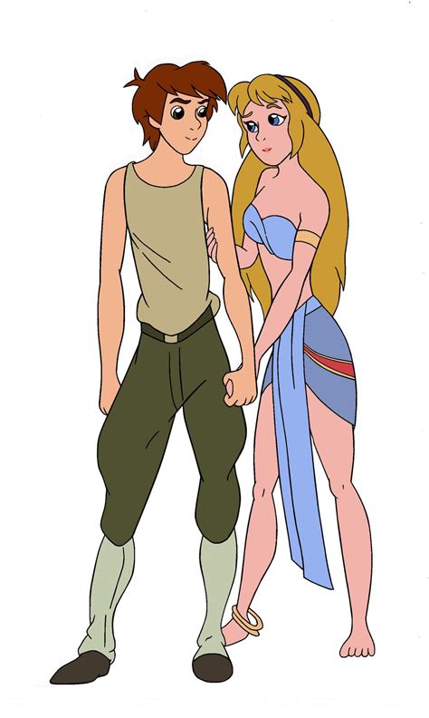 Request Taran and Eilonwy Atlantis by Snowdog-zic on DeviantArt