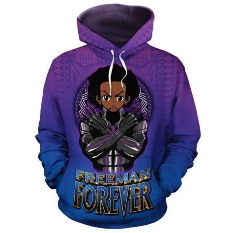 Black Panther Marvel Over Print 3d Hoodie Zip Hoodie 5 - DESIGN-TREND