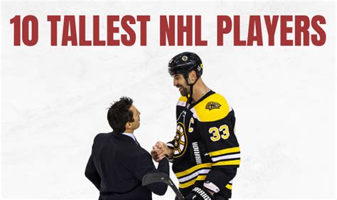 Who are the 10 Tallest NHL Players? – Sports Virsa