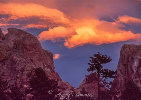 Sunset At Red Rocks In Boulder Colorado Colorado Landscape, Boulder Colorado, Westside, Red Rock ...