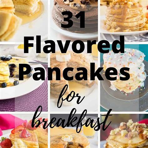 31 Pancake Flavors for Breakfast - Cooking with Mamma C