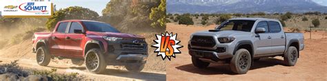 Chevrolet Colorado vs. Toyota Tacoma: A Comprehensive Comparison