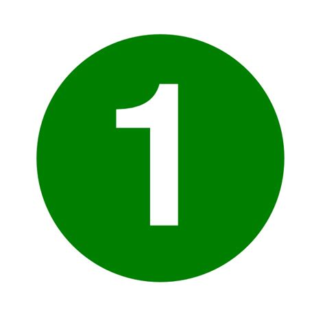 Green Number 5 - ClipArt Best