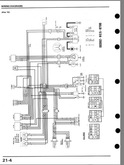 honda 300 fourtrax wiring diagram - Wiring Diagram