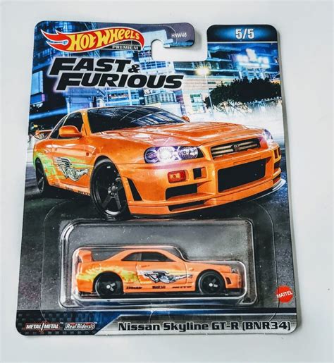 Hot Wheels 2023 Fast & Furious Premium mix A 5 of 5 Nissan Skyline GT-R/(BNR34) HKD21 at JTC ...