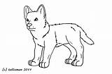 Wolf Pup Coloring Pages At GetColoringscom  Free Printable Colorings sketch template